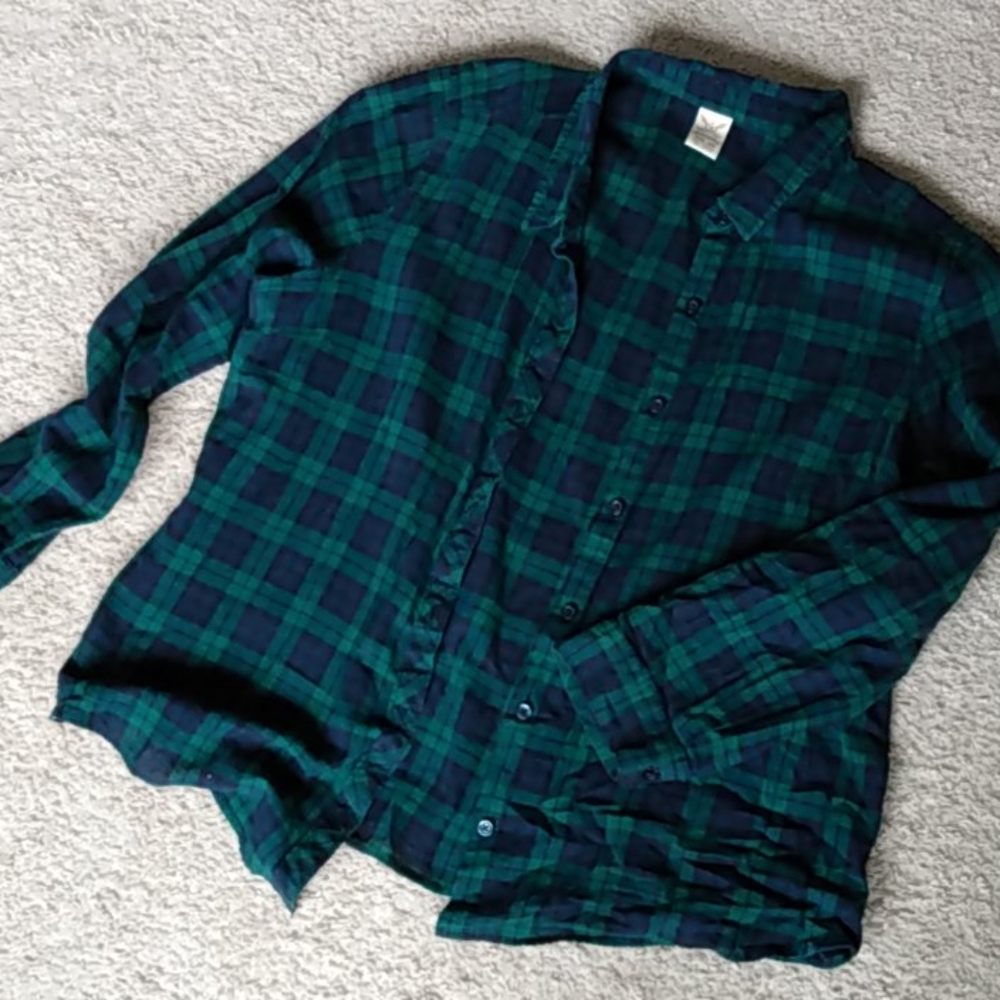 Plaid Button Up